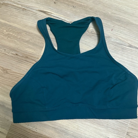 Lululemon Teal Racerback Sports Bra - Picture 2 of 4
